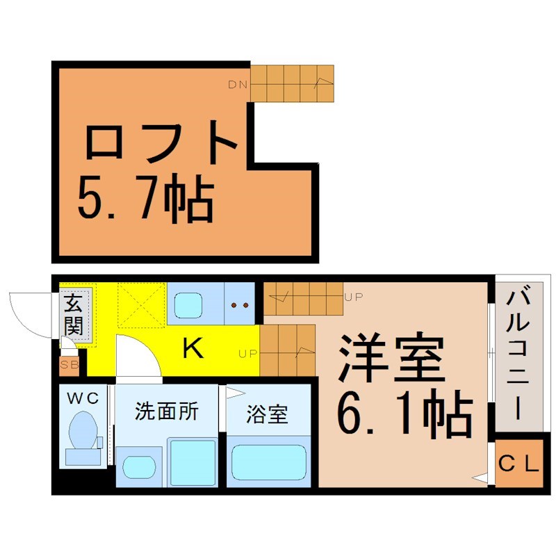 ハーモニーテラス志賀町 間取り