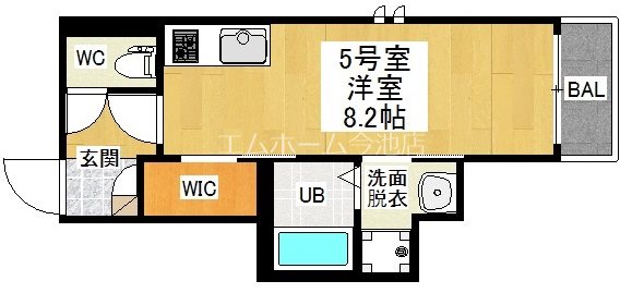 Grandtic Lana（ラナ） 間取り