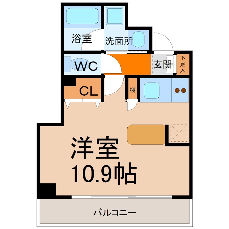 LaSante東別院 間取り