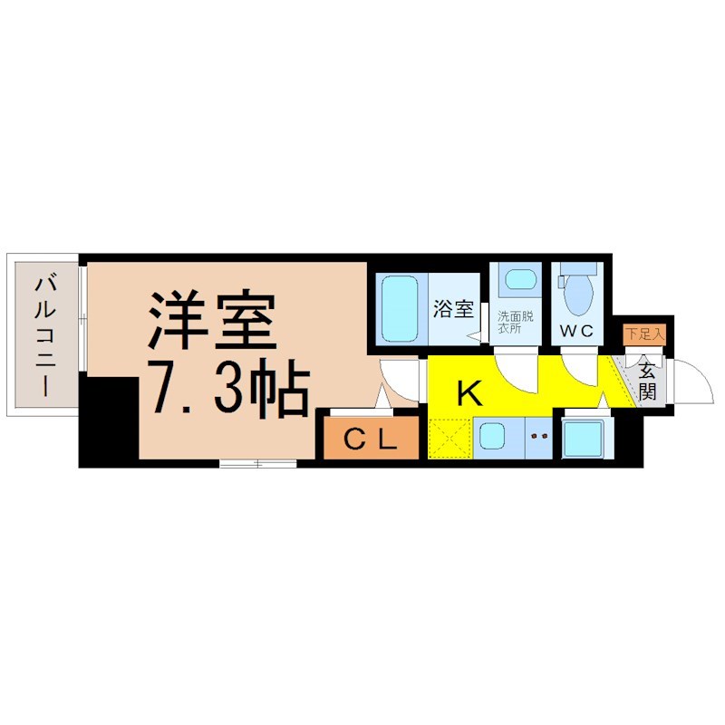 エスリード上前津セレーノ 間取り