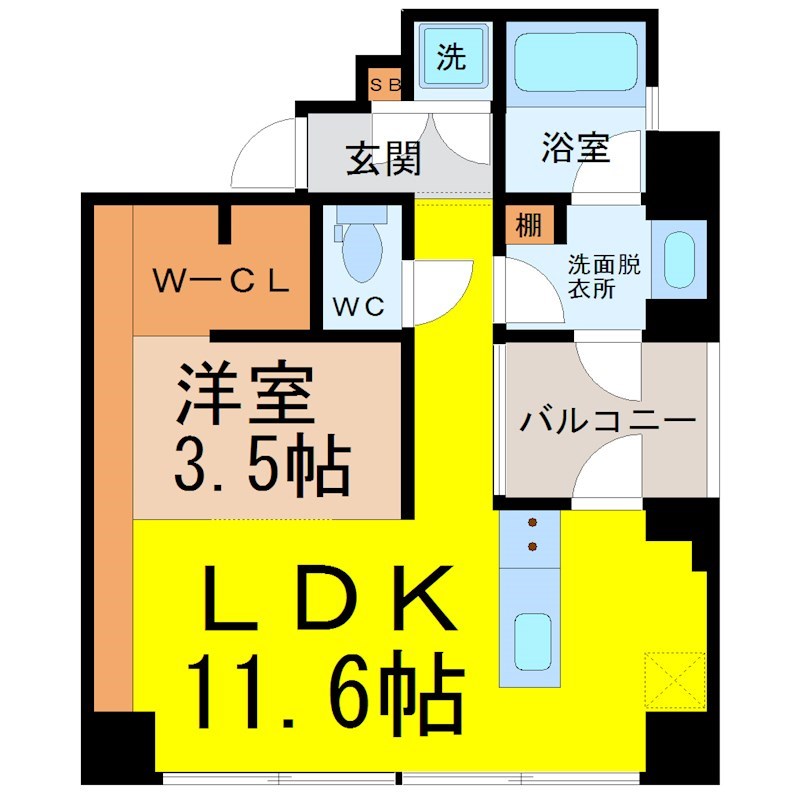 レジデンスＴ・Ｌ庄内通 間取り