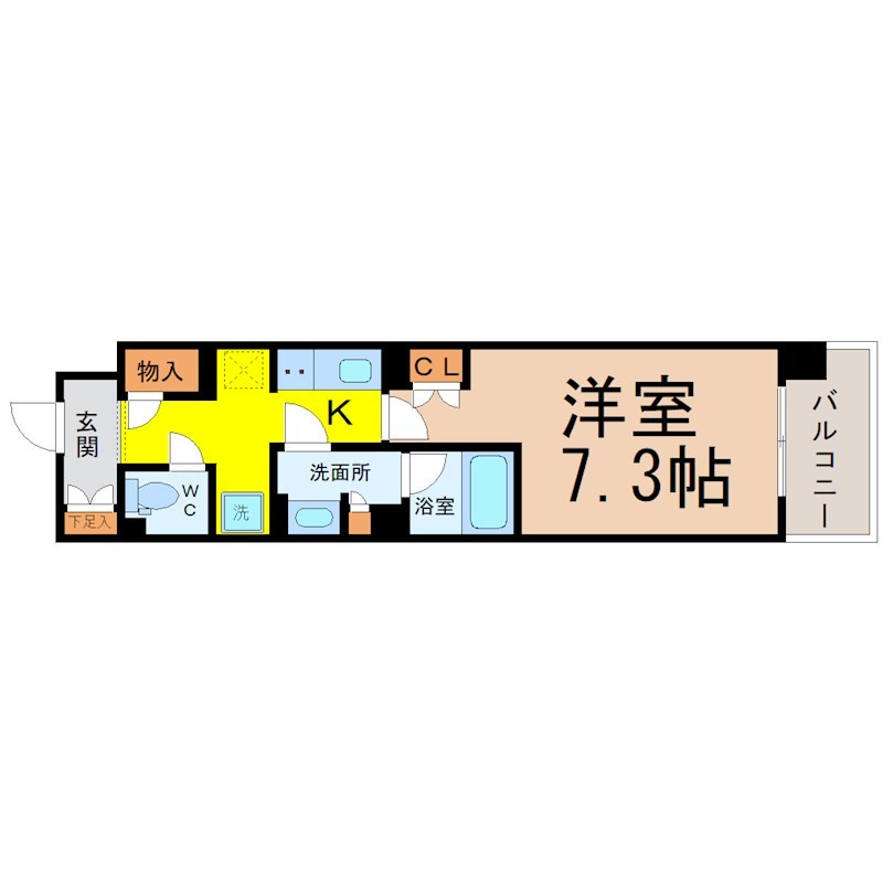 ラフィシア上前津 間取り