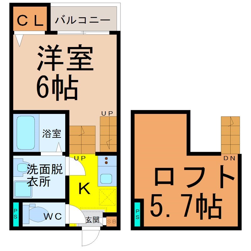 ＣＲＥＳＴＡ（クレスタ） 間取り