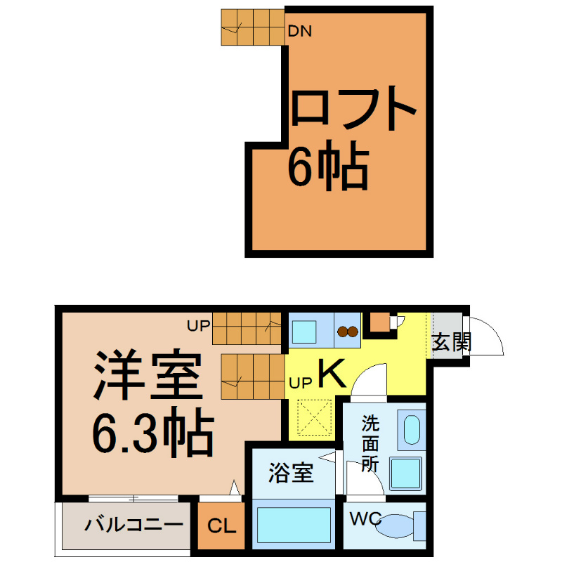 ライカート新栄 間取り