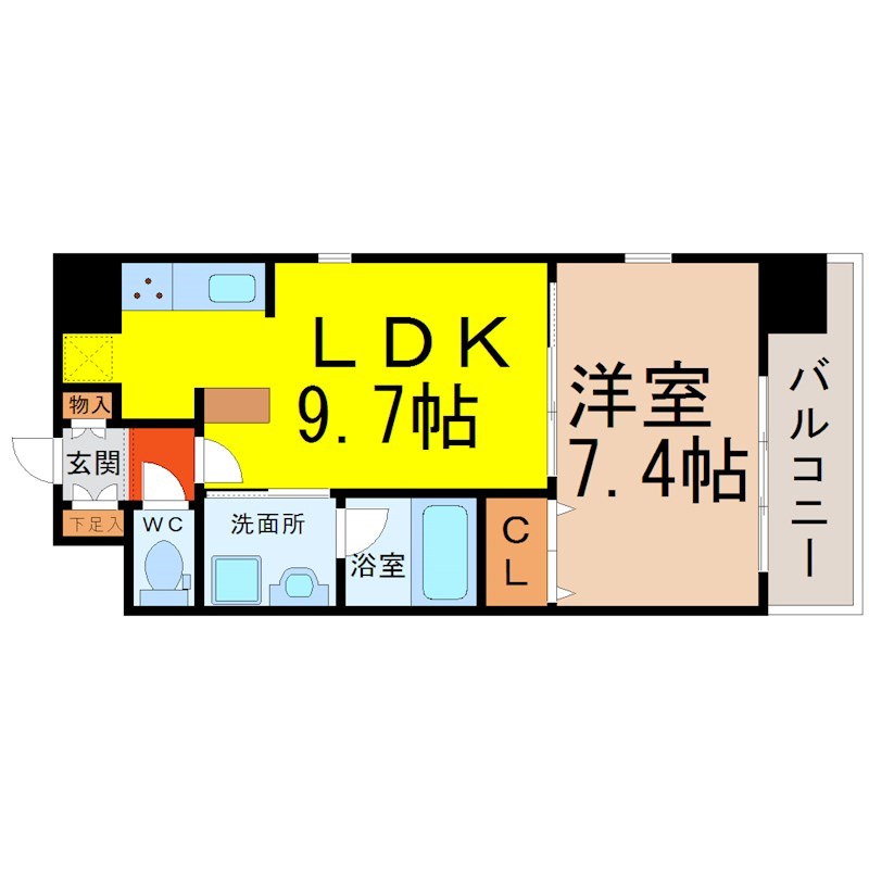 ｎｅｘｔａｇｅ　ｓａｋｕｒａｙａｍａ（ネクステージ桜山） 間取り