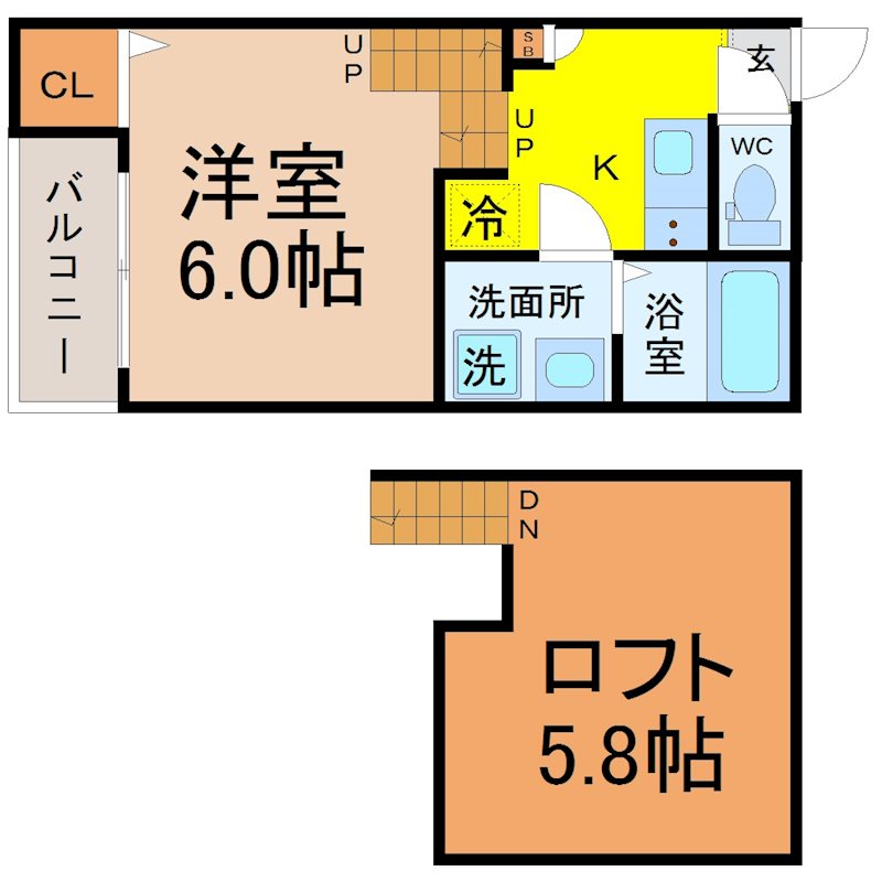 Arbre志賀本通（アルブル） 間取り