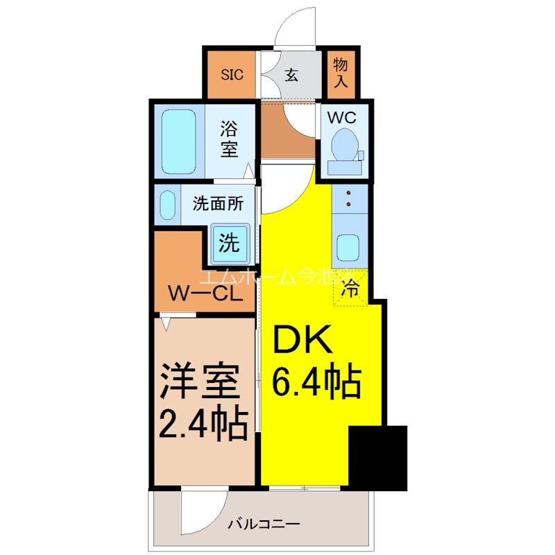 エステムコート名古屋葵 間取り
