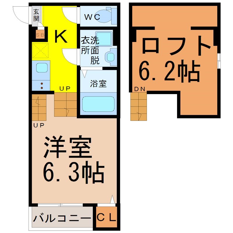 ｉ－ＦＬＡＧ（アイフラッグ） 間取り