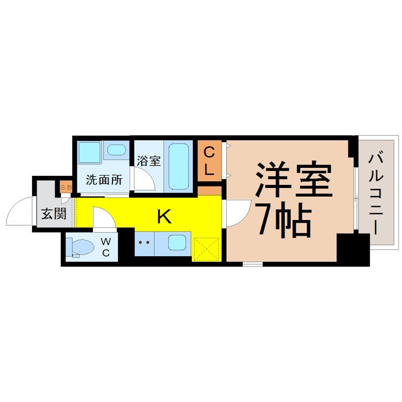 ＤＩＡＭＯＮＤ ＭＯＯＮ（ダイアモンドムーン） 間取り
