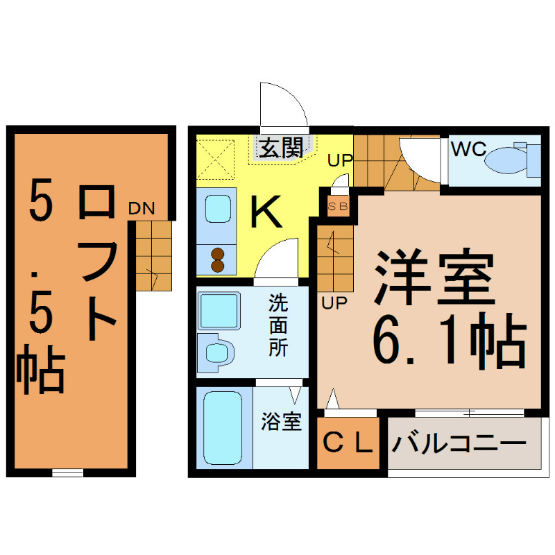レガート上社 間取り