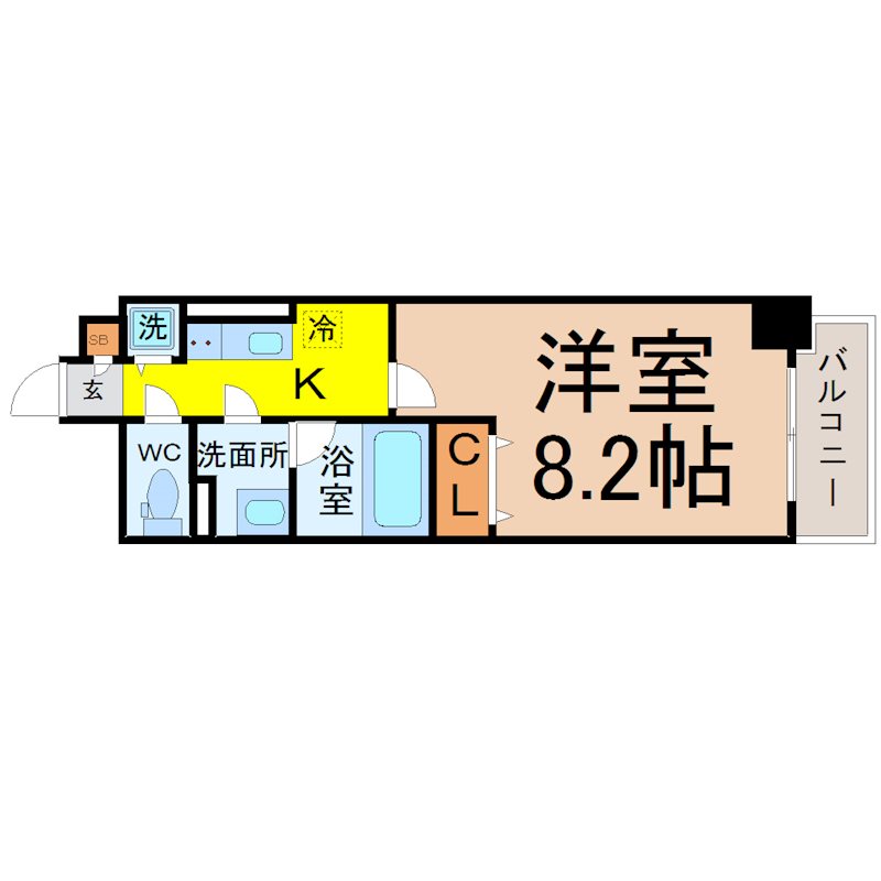 グリーンコート中島 間取り