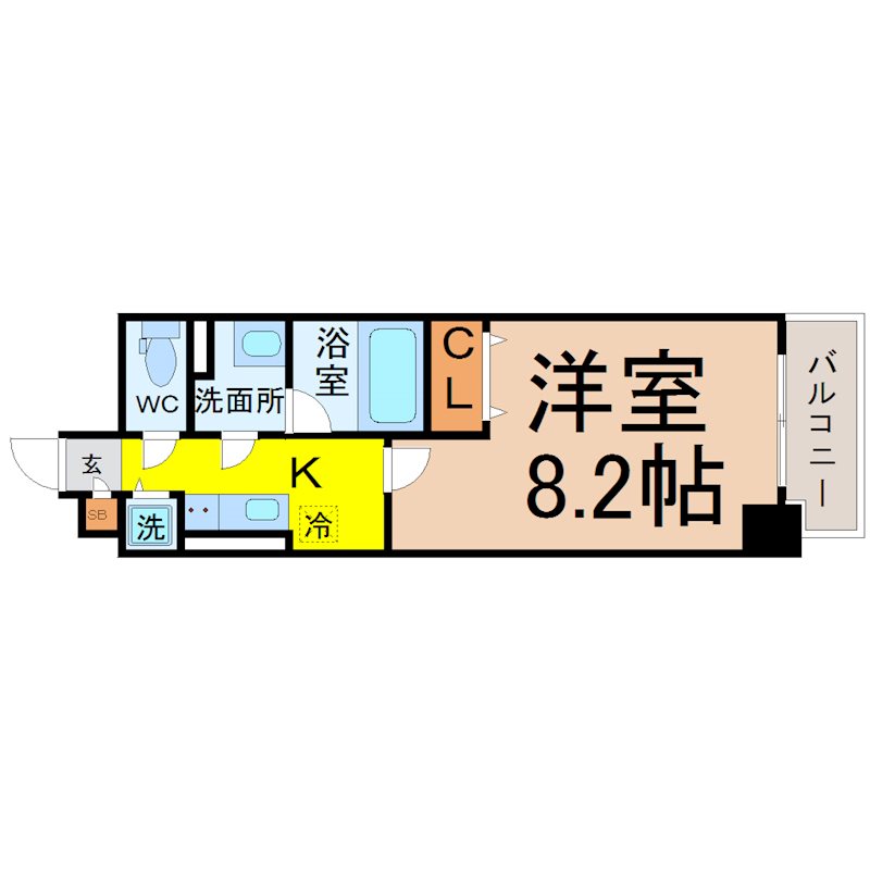 グリーンコート中島 間取り