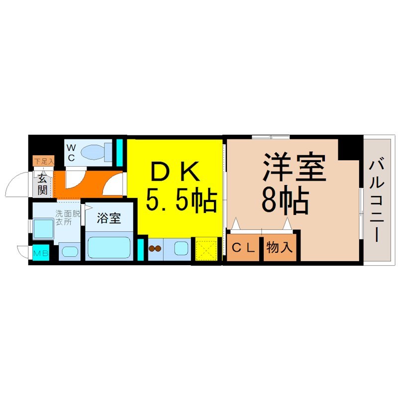 太閤通マンション 間取り