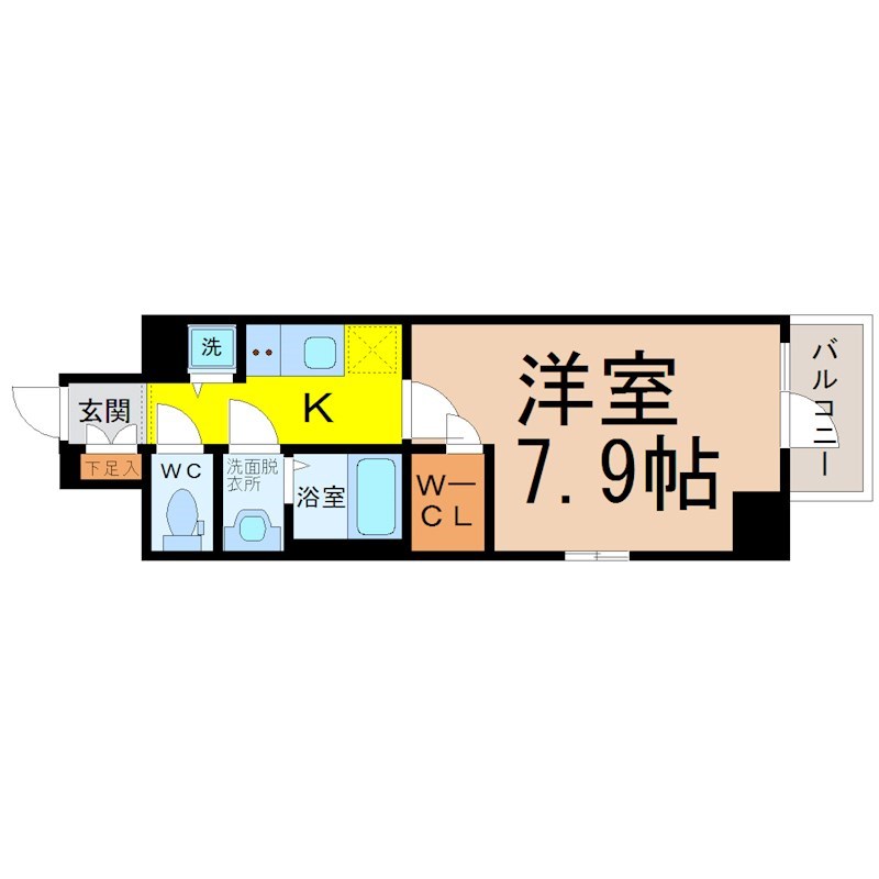 エスリード名城公園プライム 間取り