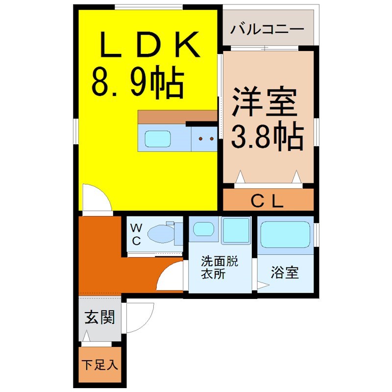 ＭＳ西志賀 間取り