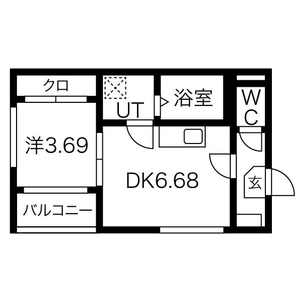 ハーモニーテラス市場木町IV 間取り