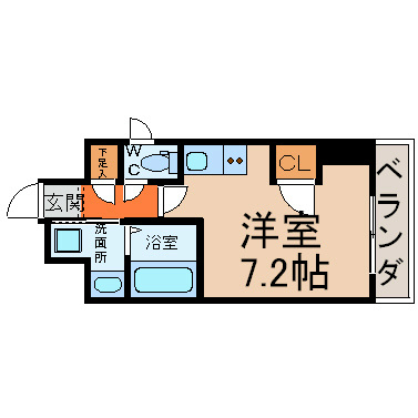 スクエア・アパートメント 間取り