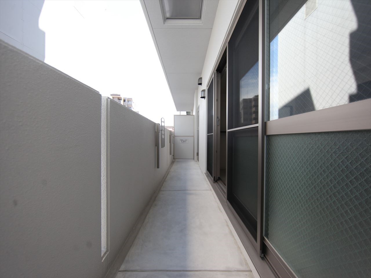 ノーブル徳川 ベランダ
