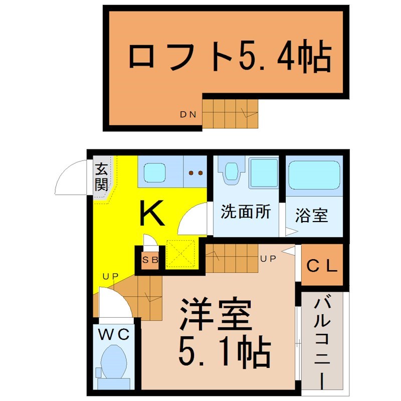 ハーモニーテラス鶴舞 間取り