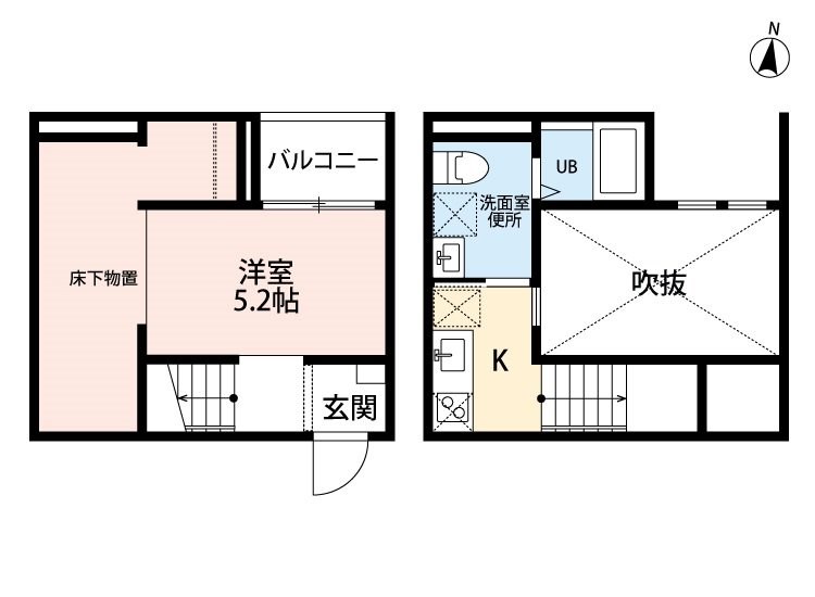 ＶＩＶＡ米野II 間取り
