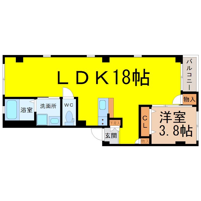 グランレーヴ東別院ＥＡＳＴ 間取り