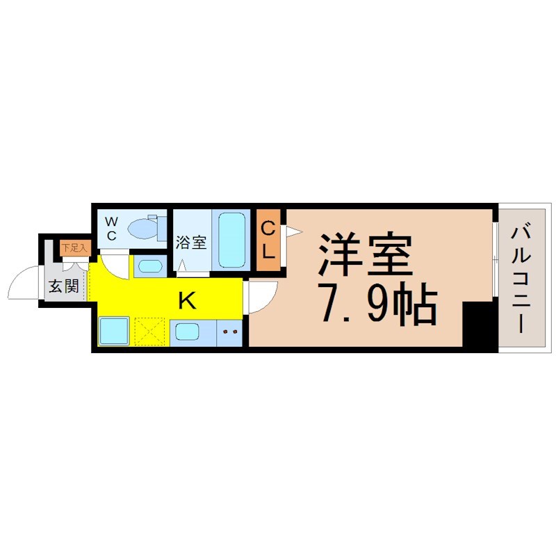 クレストタワー栄 間取り