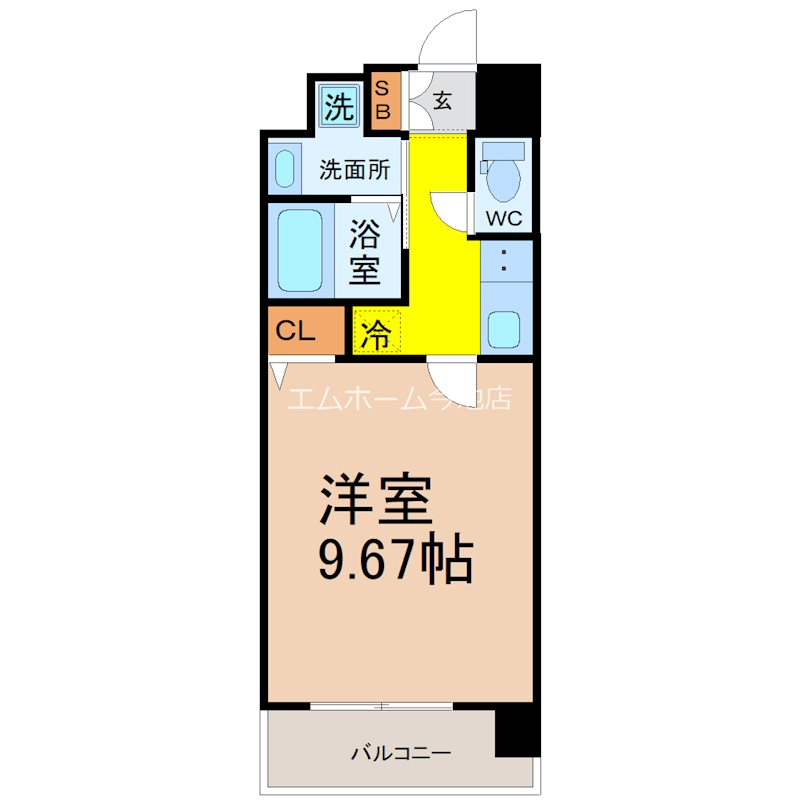 NONAMI RISE（ノナミライズ） 間取り