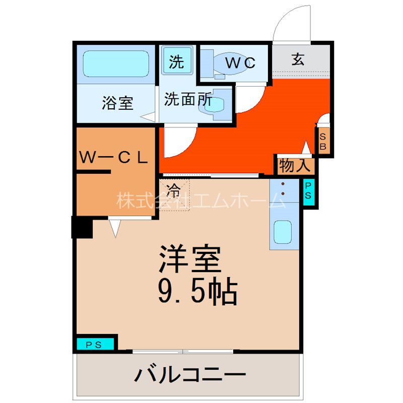 Ｎ－ＳＴＡＧＥ東別院 間取り