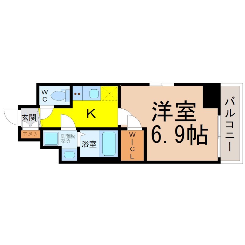 エスリード金山エクセア 間取り