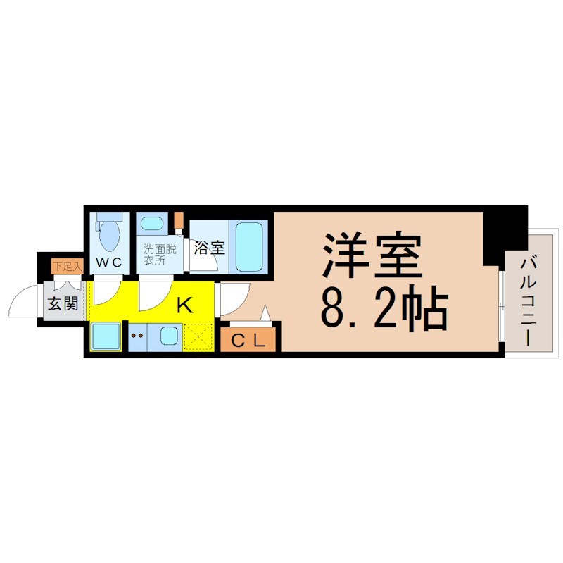 リヴシティ泉 間取り
