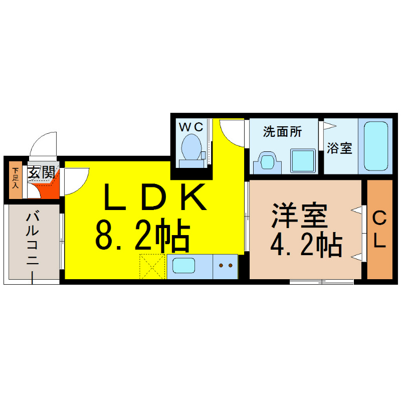 ｉ－ＣＵＢＥ（アイキューブ） 間取り