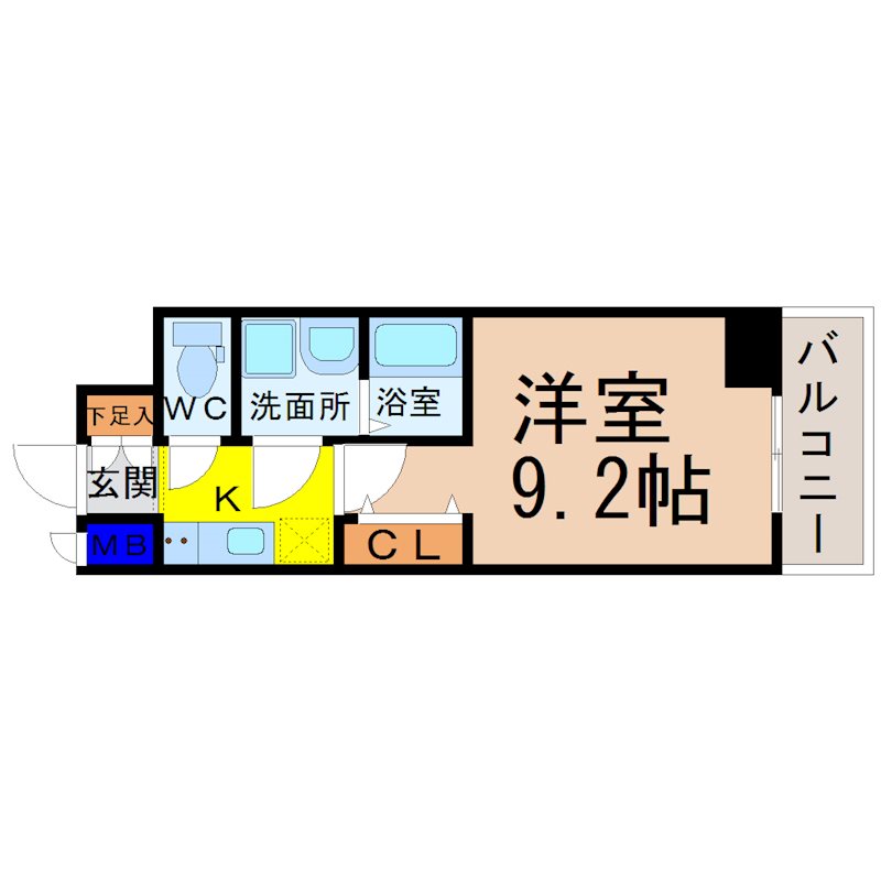 プレサンス栄フェル 間取り