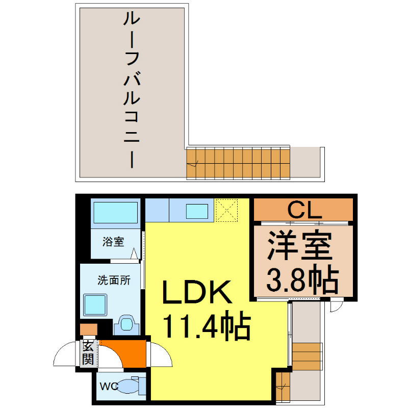 Grandtic中村区役所（グランティック中村区役所） 間取り