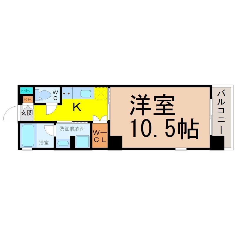 ＨＩＢＩＮＯ　ＲＩＳＥ 間取り