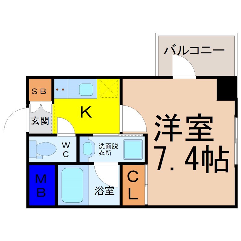 レジデンス東別院スクエア 間取り