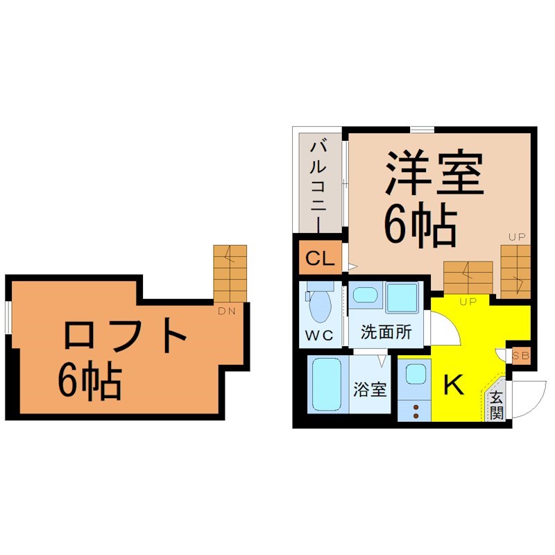 アイランドヴィラ下飯田 間取り