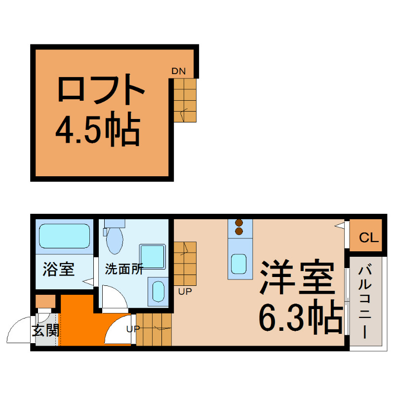 ＯａｋＴｒｅｅＭａｉｓｏｎ志賀 間取り