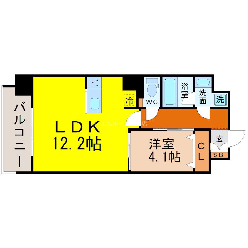 ルーエ池下 間取り