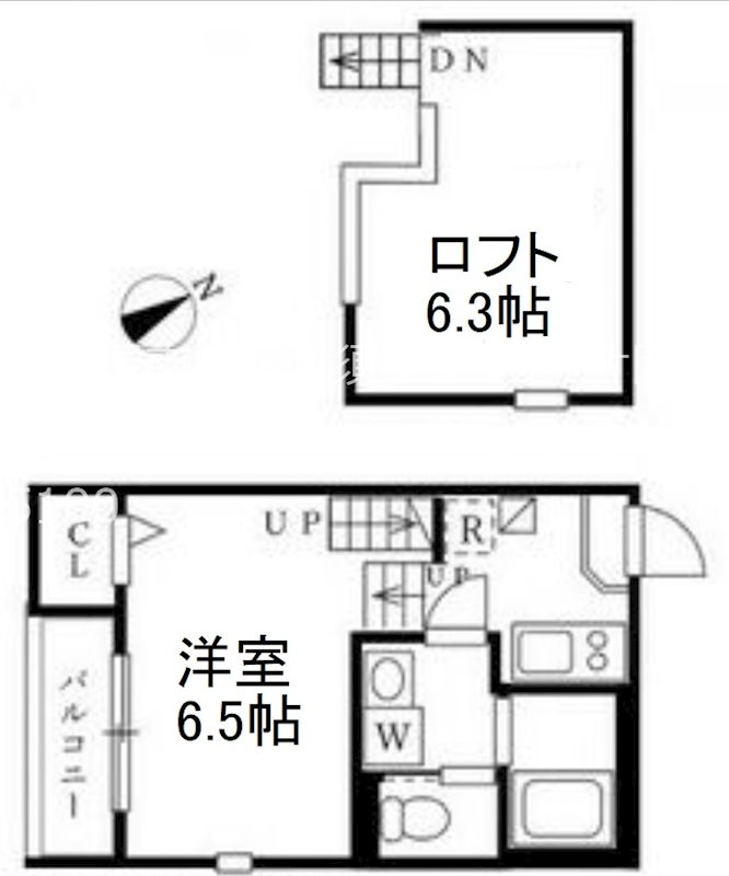ハーモニーテラス鈍池町 間取り
