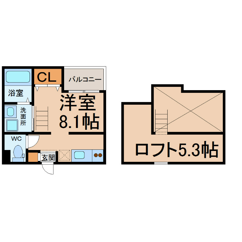ＣＯＮＦＯＲＴ大畑 間取り