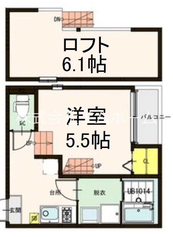 Ｌａｌｕｃｅ桜本町 間取り