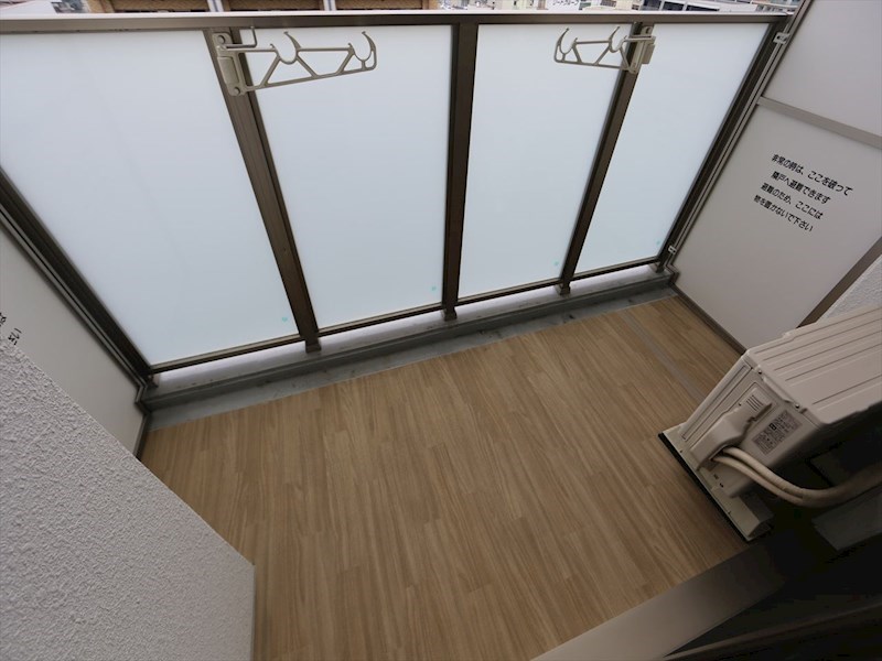 プレサンス名駅南エディフィス ベランダ
