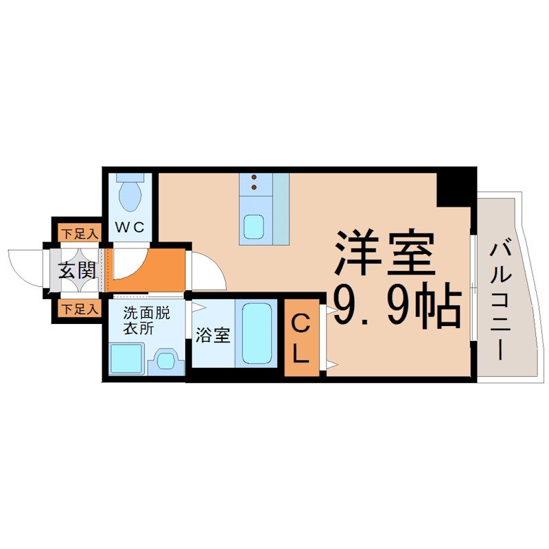 プレサンス上前津リラクシア  間取り