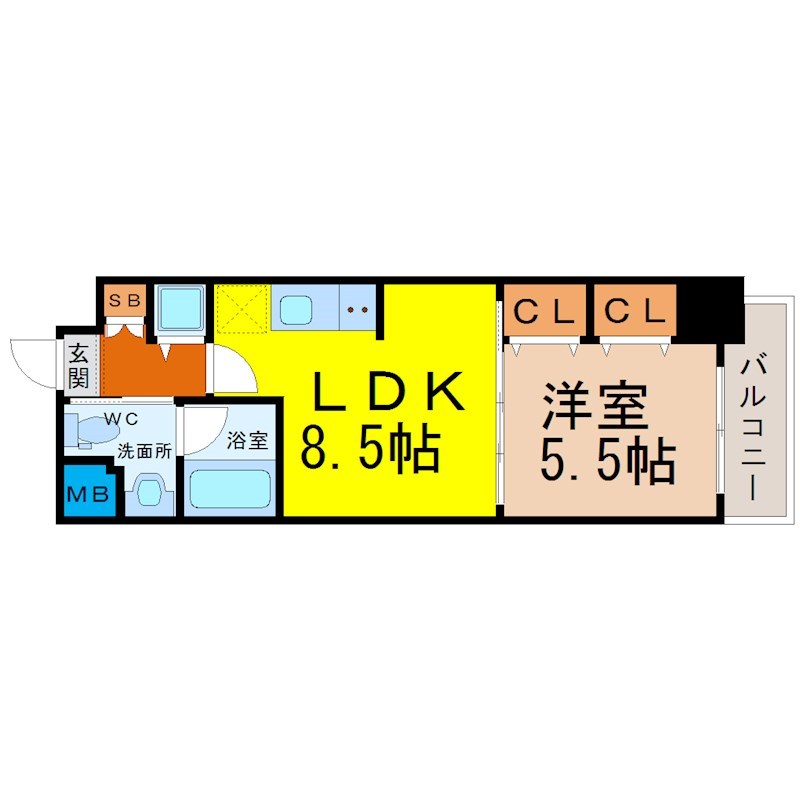 プラウランド堀田 間取り