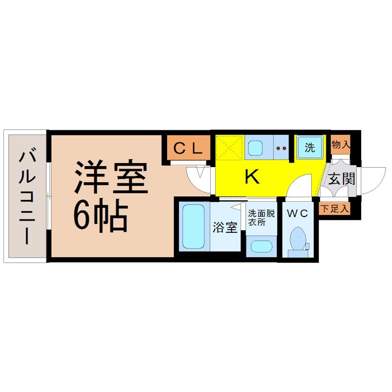 エステムコート名古屋新栄アクシス 間取り