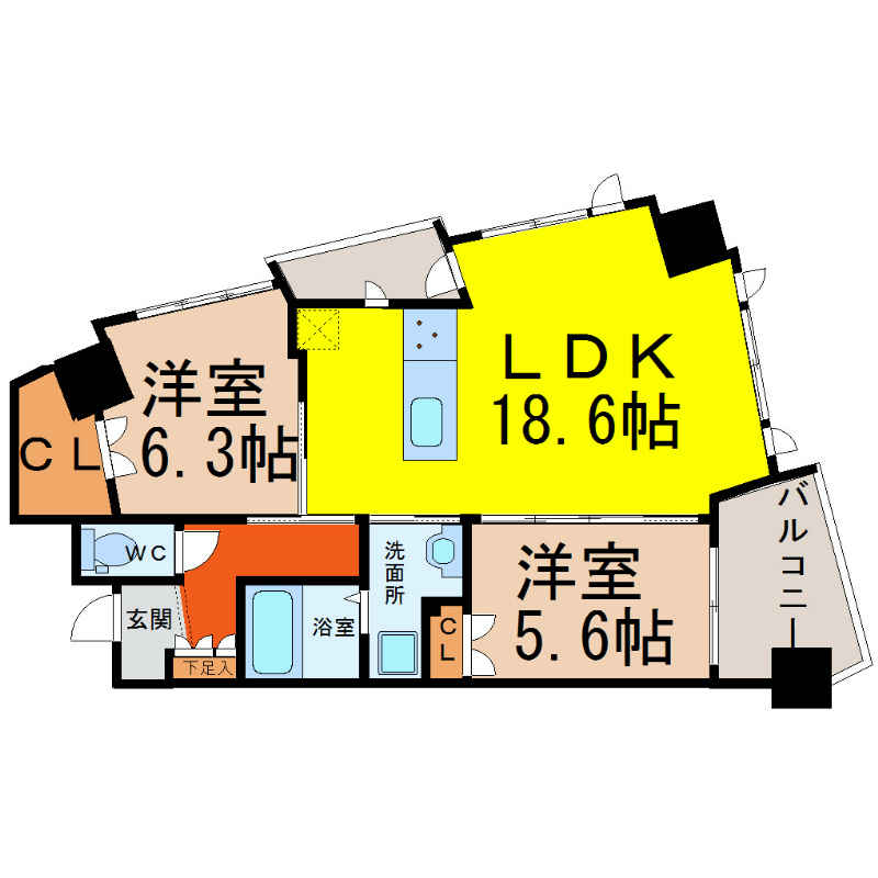 白壁リンクス 間取り