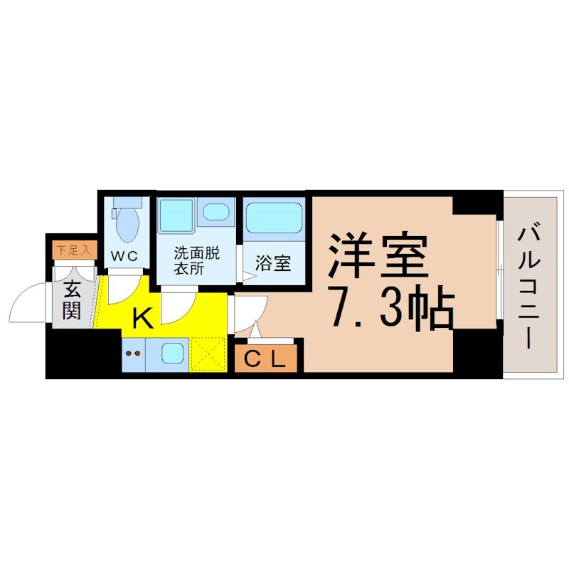 エスリード大須アヴェニュー 間取り