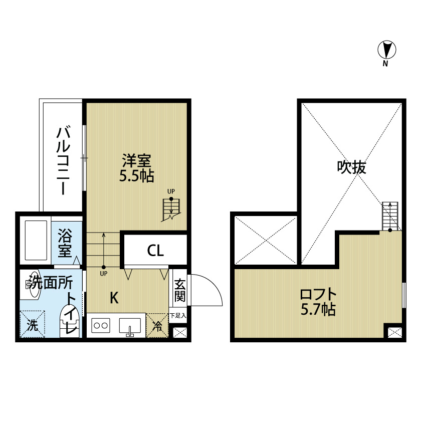 ＲｉｃｈｈｉｌｌＳＵＷＡ（リッチヒルスワ） 間取り
