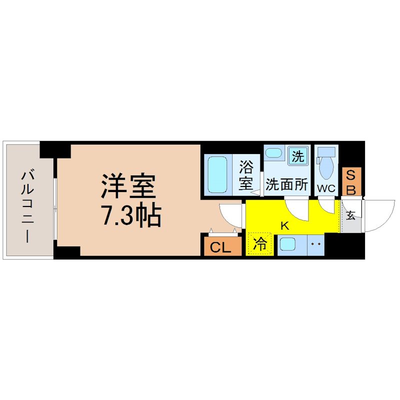 S-RESIDENCE志賀本通North 間取り