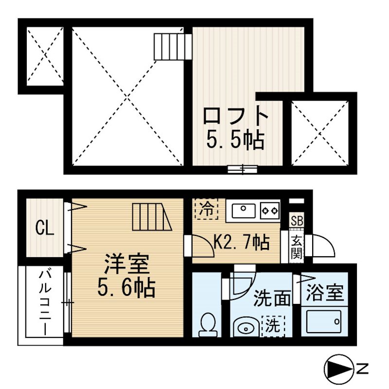 Ｓｕｎｌｉｔｇａｒｄｅｎ（サンリットガーデン） 間取り